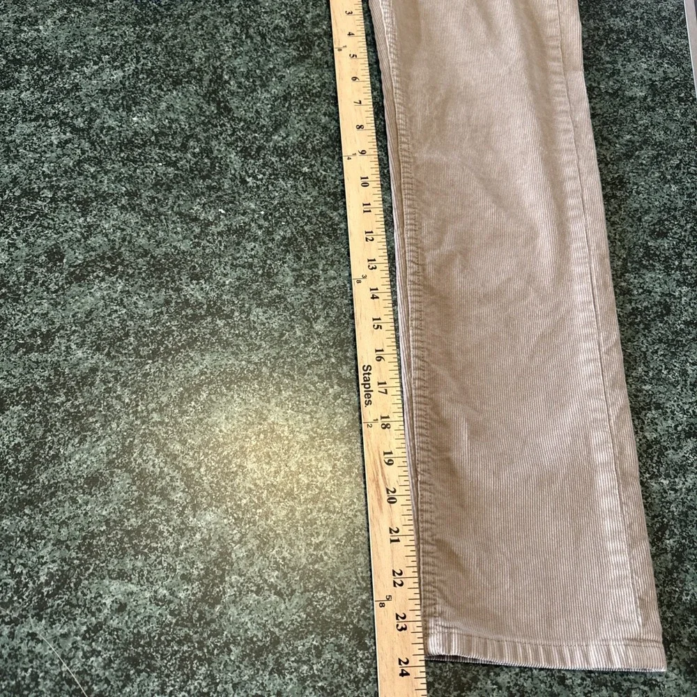 Vineyard Vines‎ Girls Size 12 Corduroy Pants Beige Adjustable Waistband Preppy